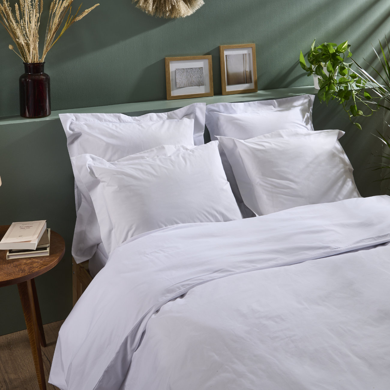 taie d'oreiller coton percale